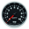 3-3/8" IN-DASH TACHOMETER, 0-10,000 RPM, GS